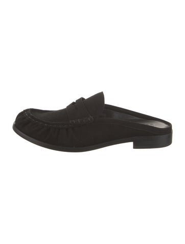 Schutz Flats Suede Mules 4.5