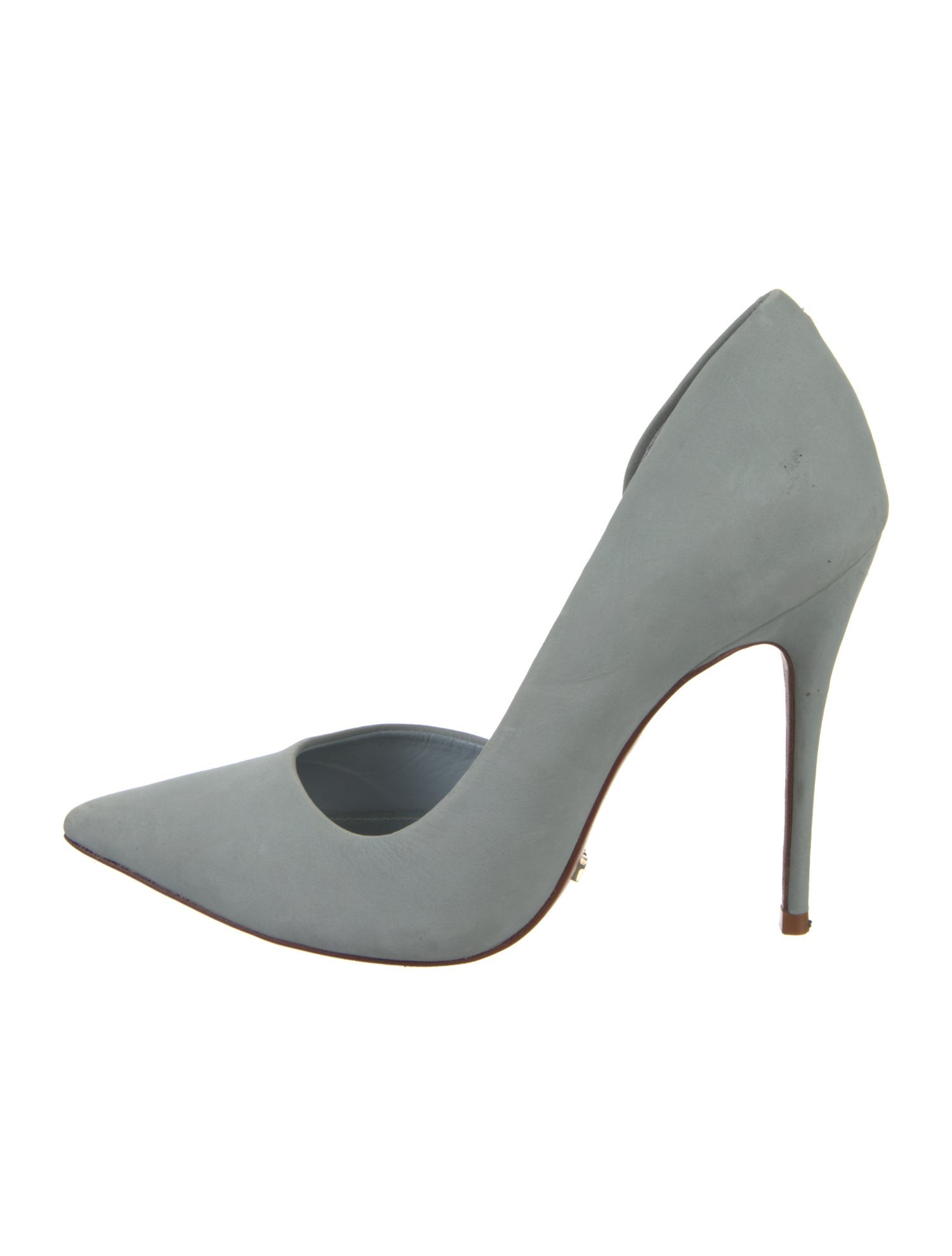 Schutz Suede D'Orsay Pumps