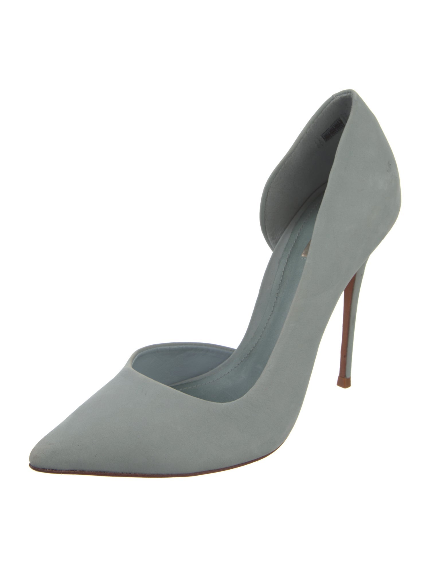Schutz Suede D'Orsay Pumps