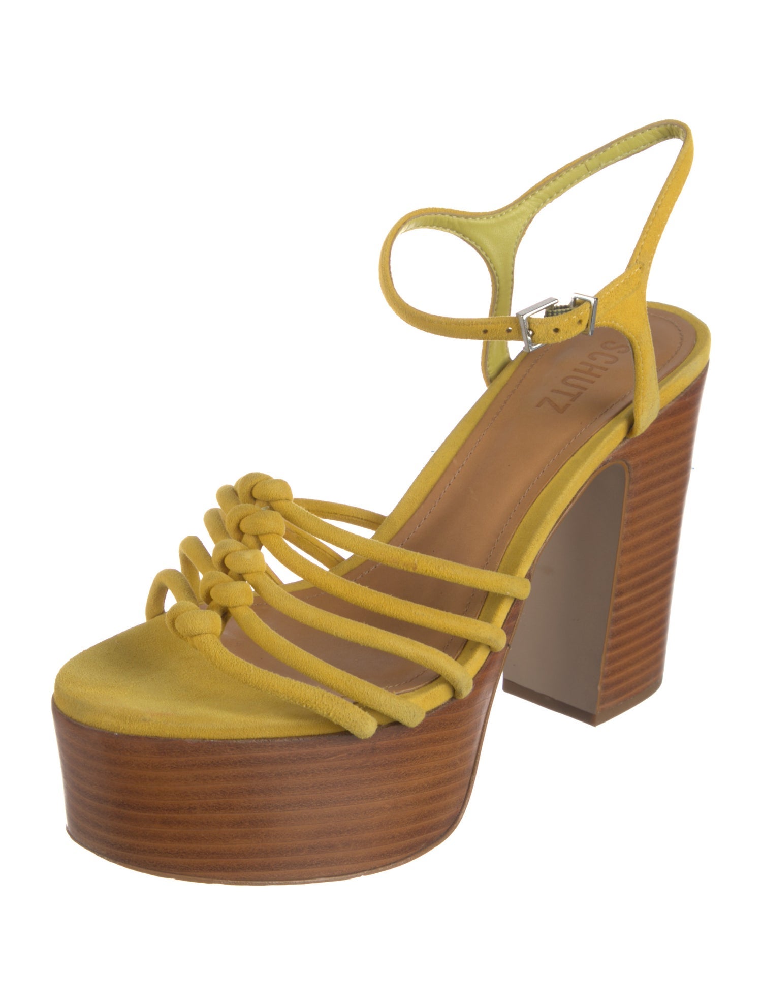 Schutz Suede Slingback Pumps