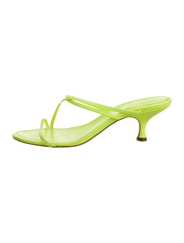 Schutz Sandals Leather Slides US 10 |