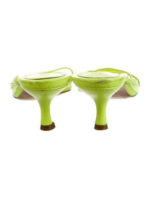 Schutz Leather Slides