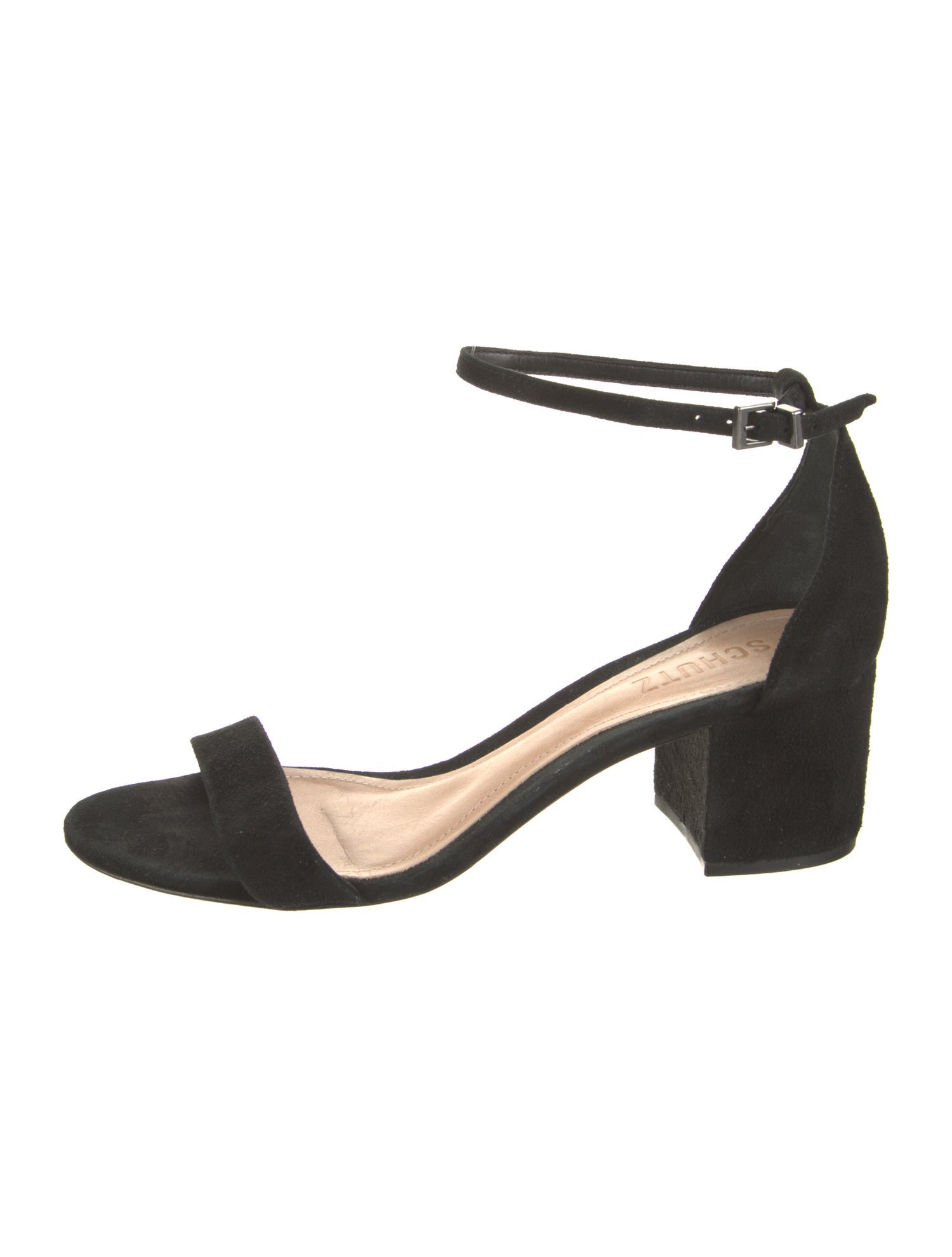 Schutz Suede Sandals