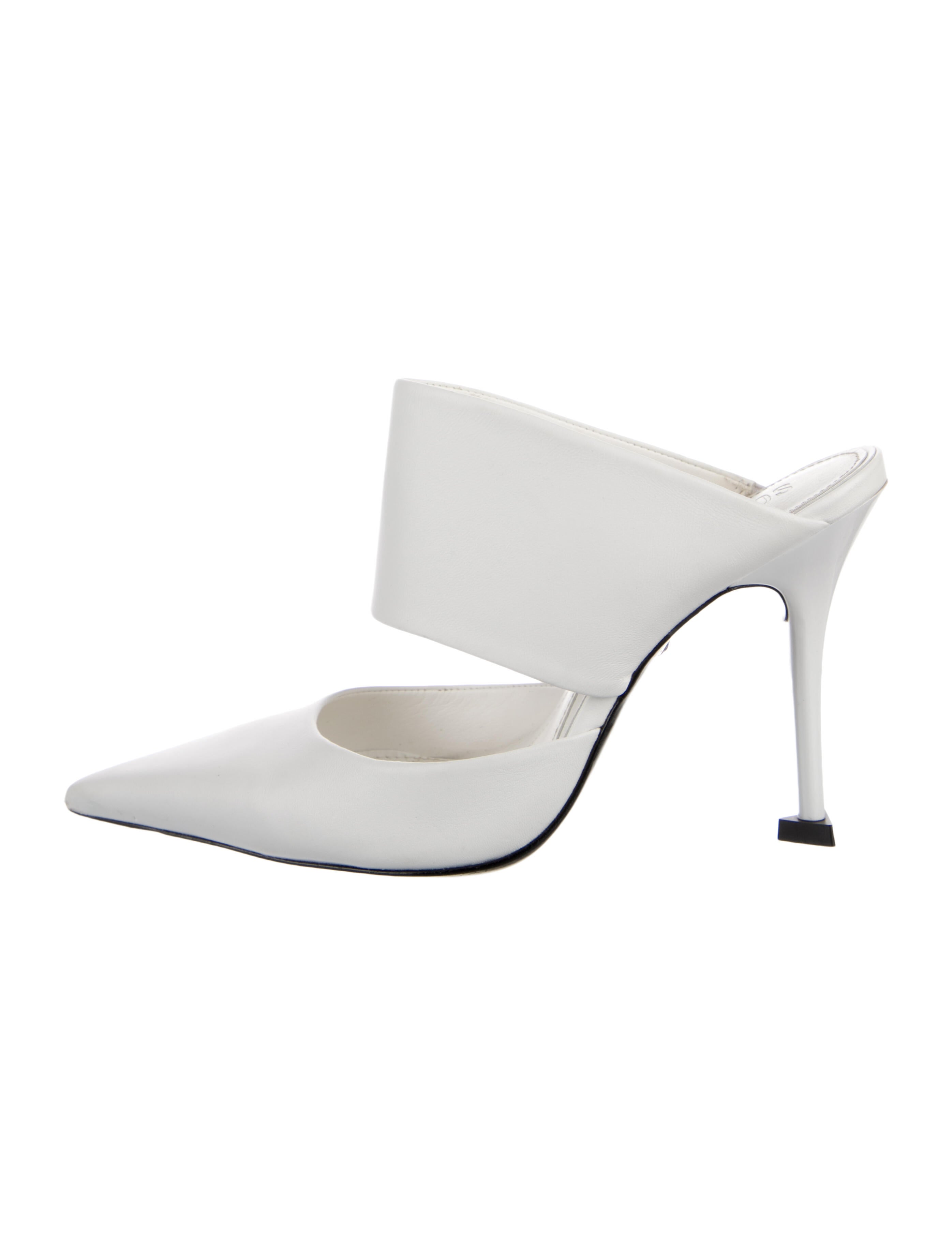 Schutz Leather Mules