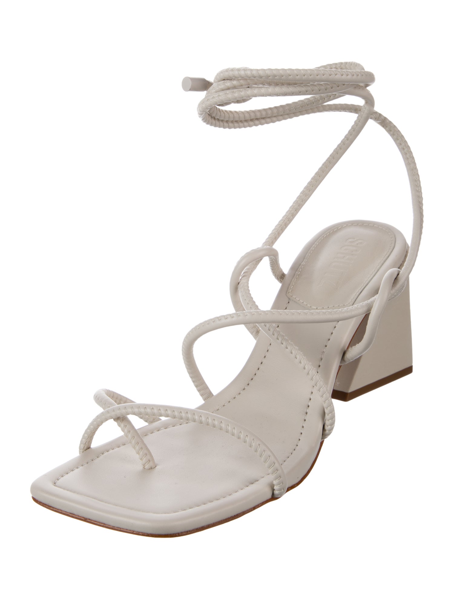 Schutz Leather Sandals