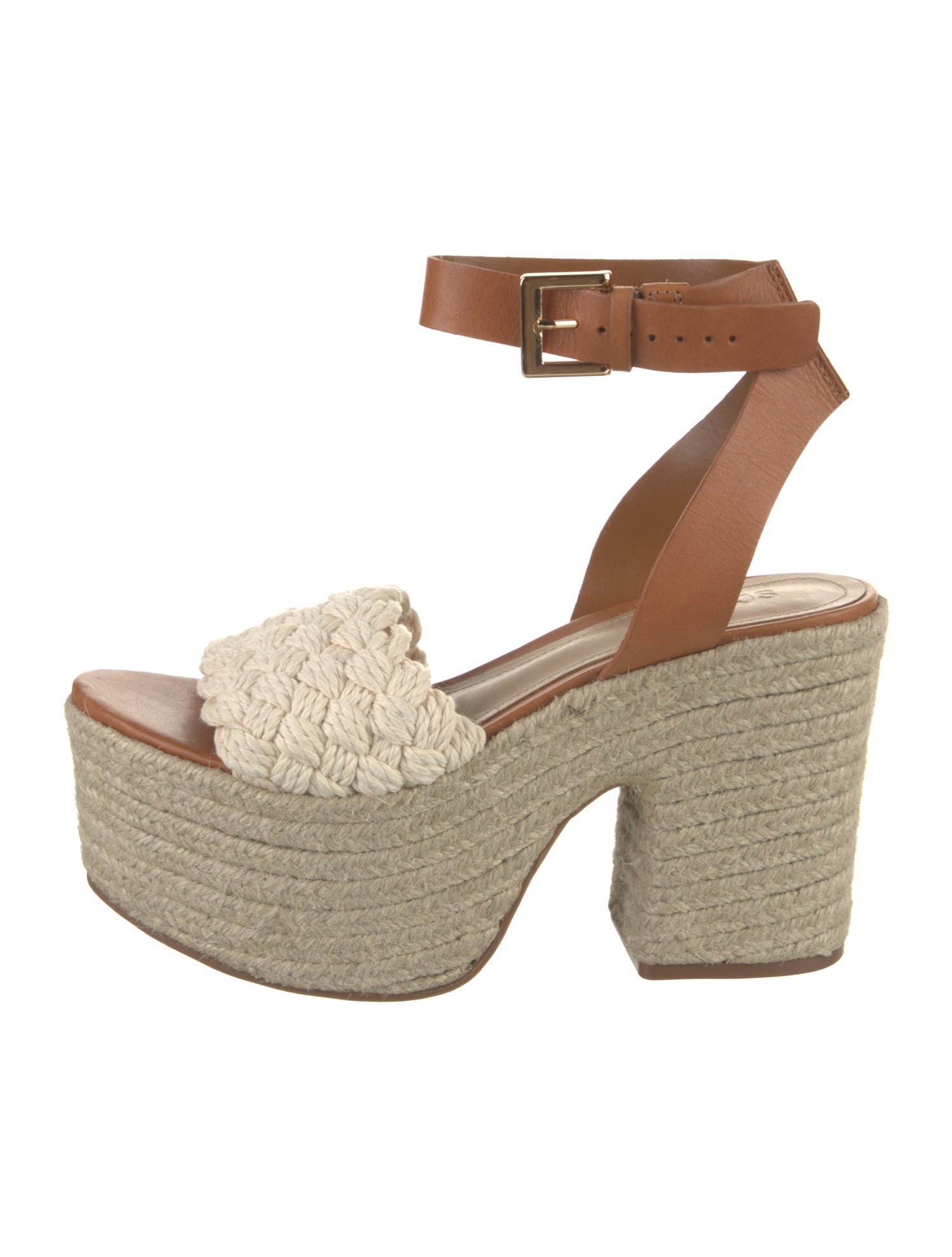 Schutz Colorblock Pattern Espadrilles