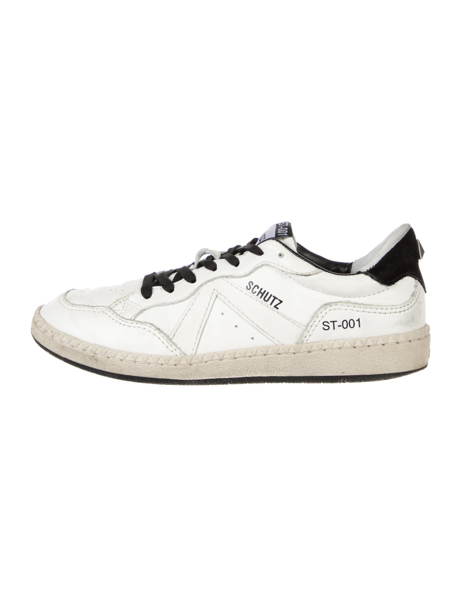 Schutz Leather Sneakers