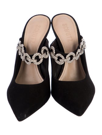 Schutz Suede Mules