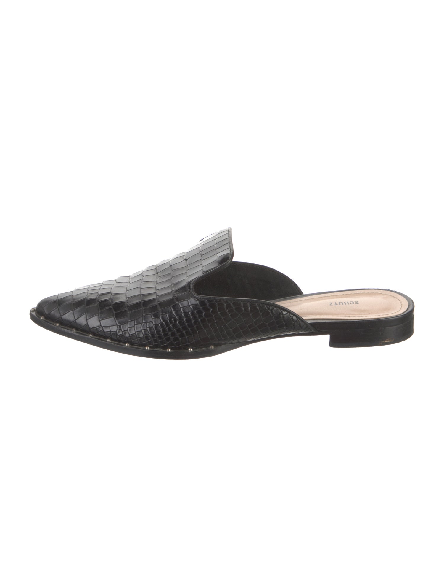 Schutz Leather Mules