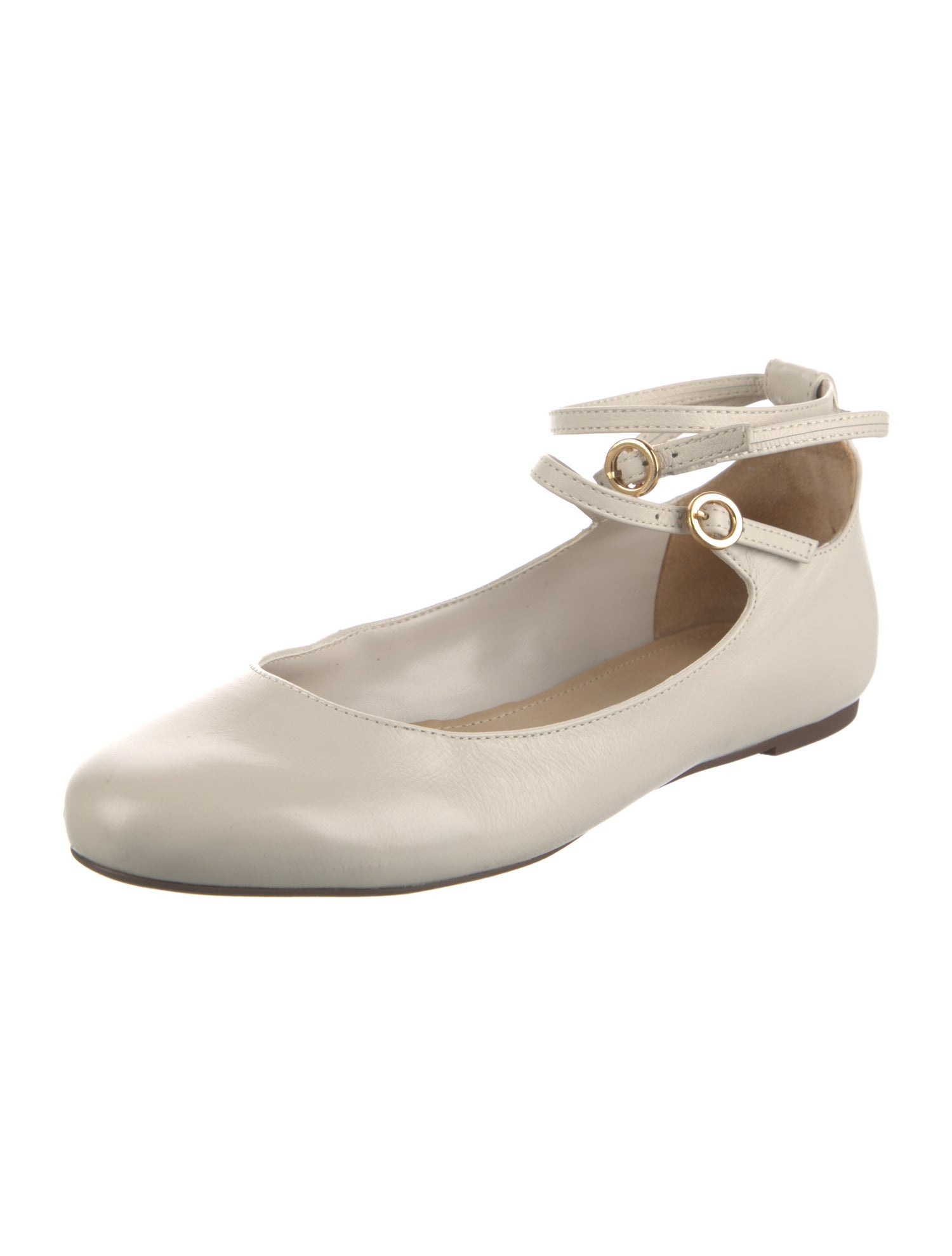 Schutz Leather Ballet Flats