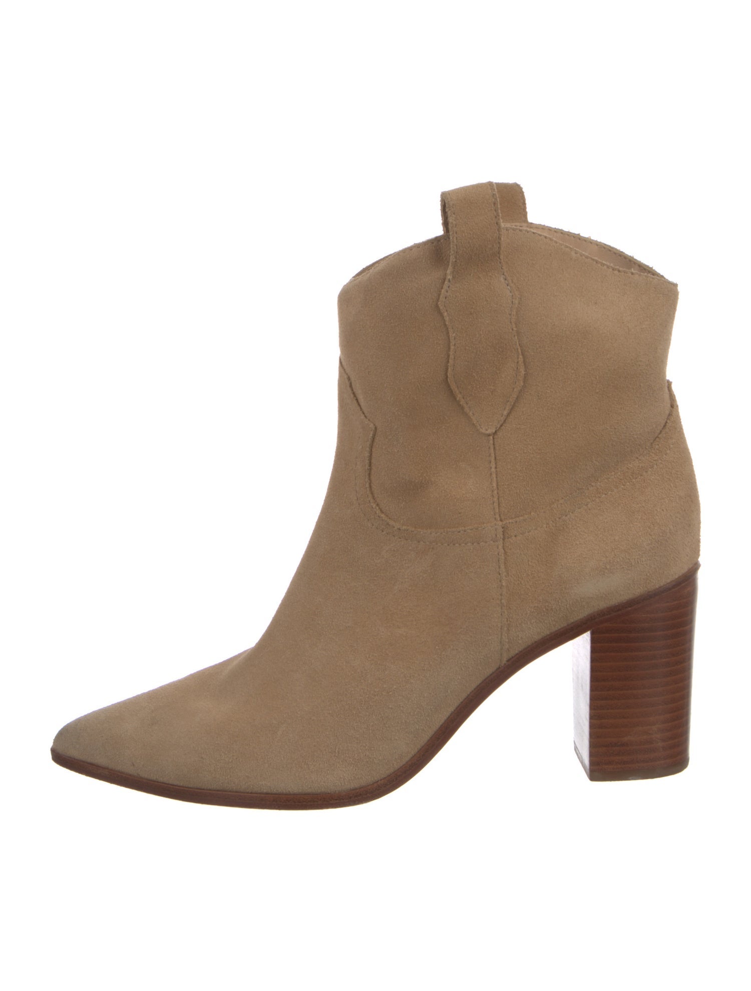 Schutz Suede Western Boots