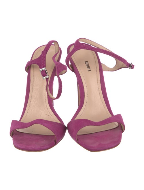 Schutz Suede Sandals