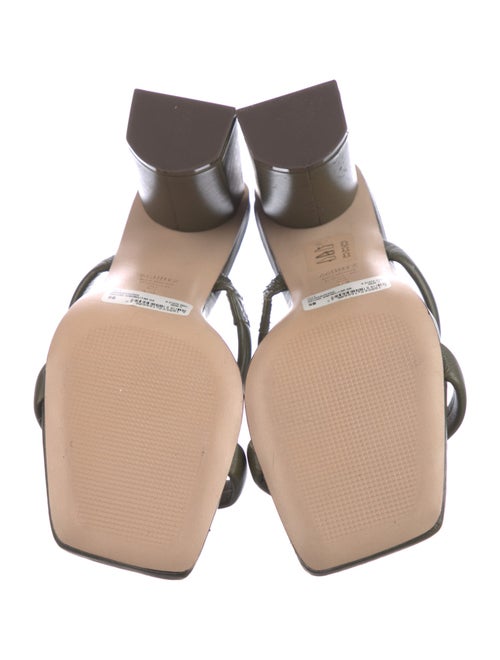 Schutz Leather Slides