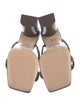 Schutz Leather Slides