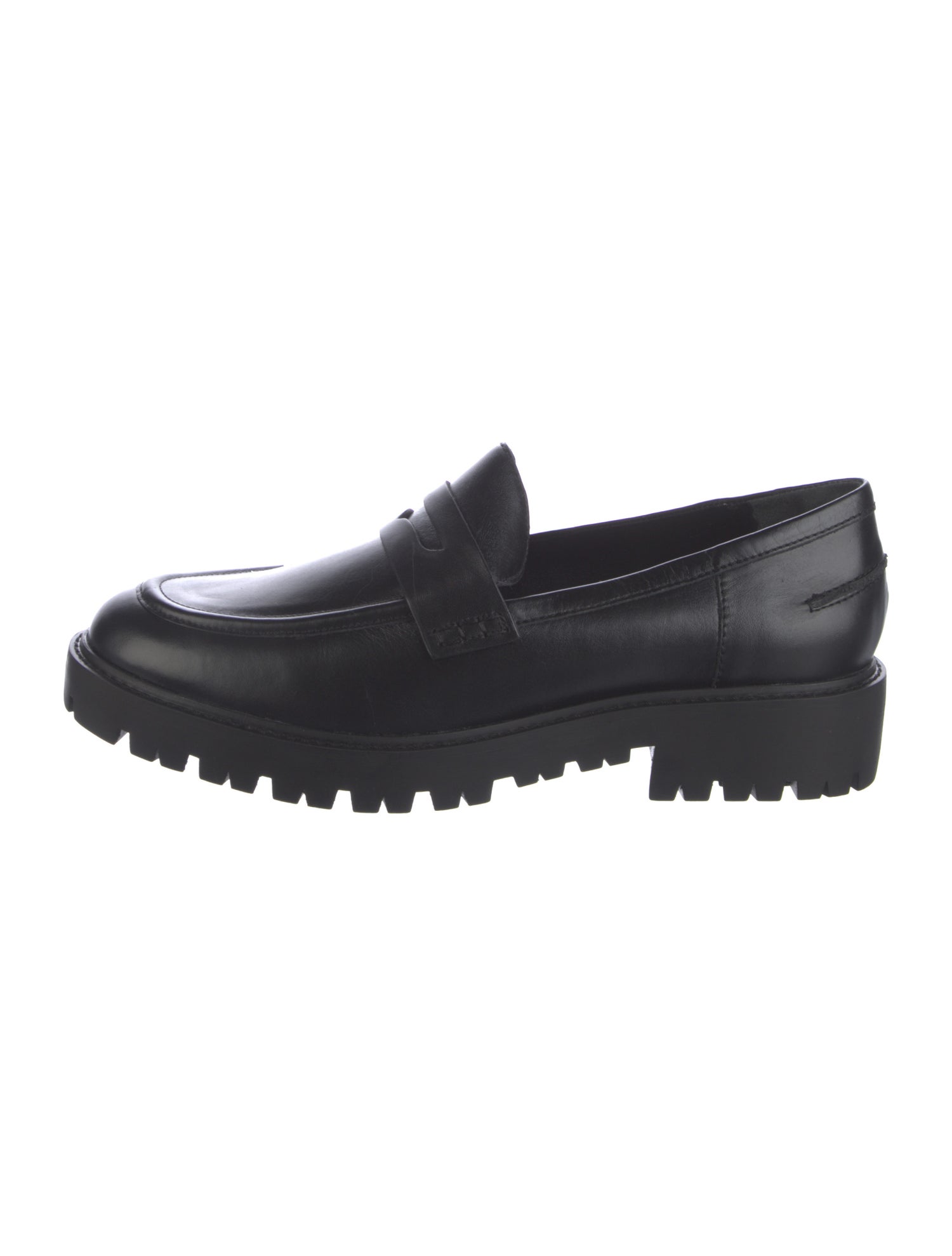 Schutz Leather Loafers
