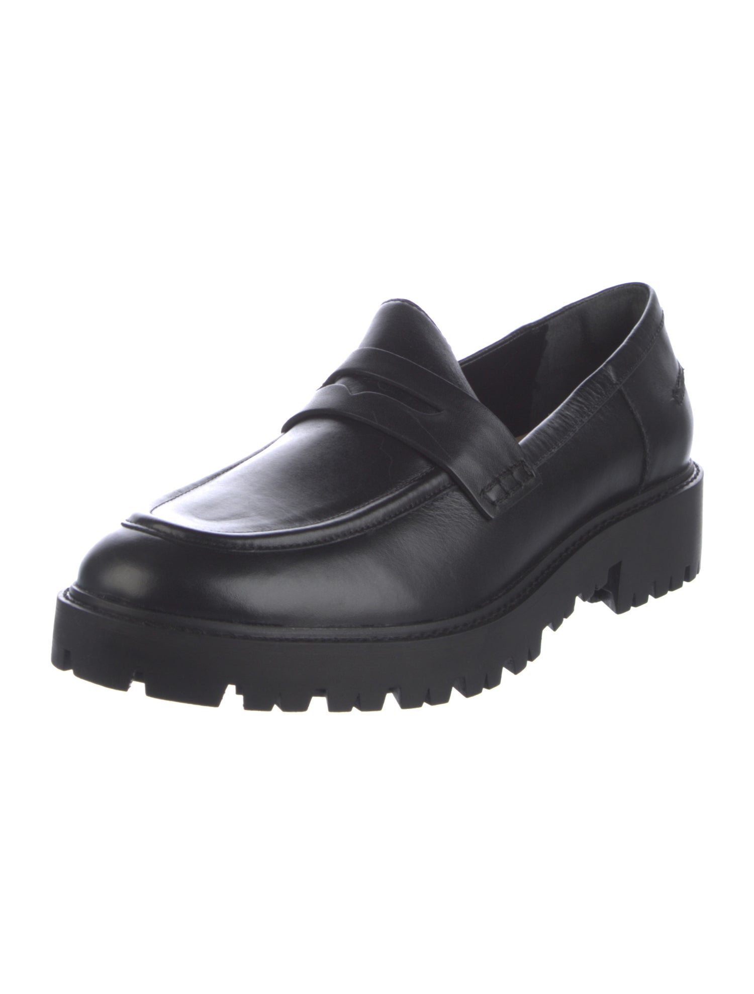 Schutz Leather Loafers