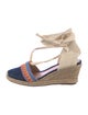 Schutz Denim Colorblock Pattern Pumps