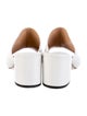 Schutz Leather Slides