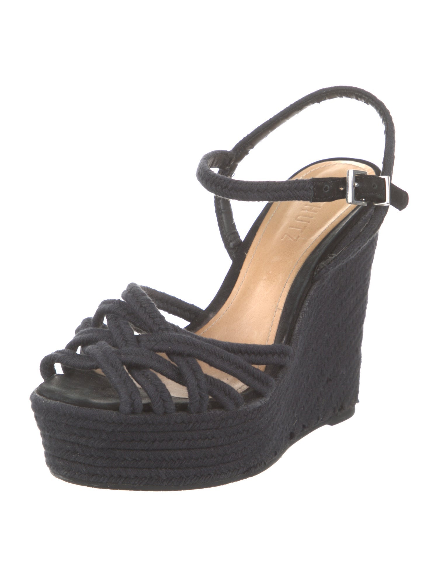 Schutz Jute Espadrilles