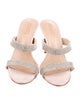 Schutz Leather Slides