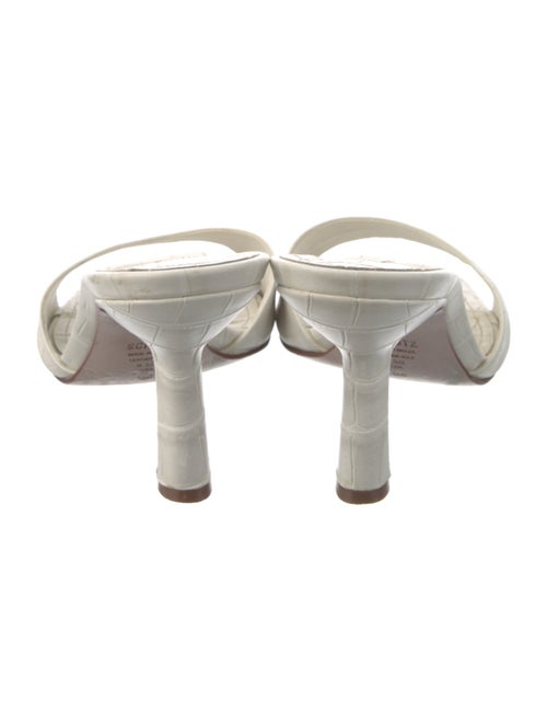 Schutz Leather Slides