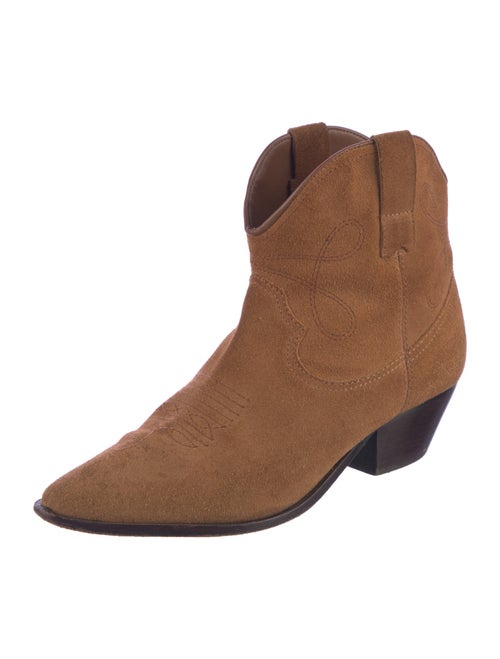 Schutz Suede Western Boots