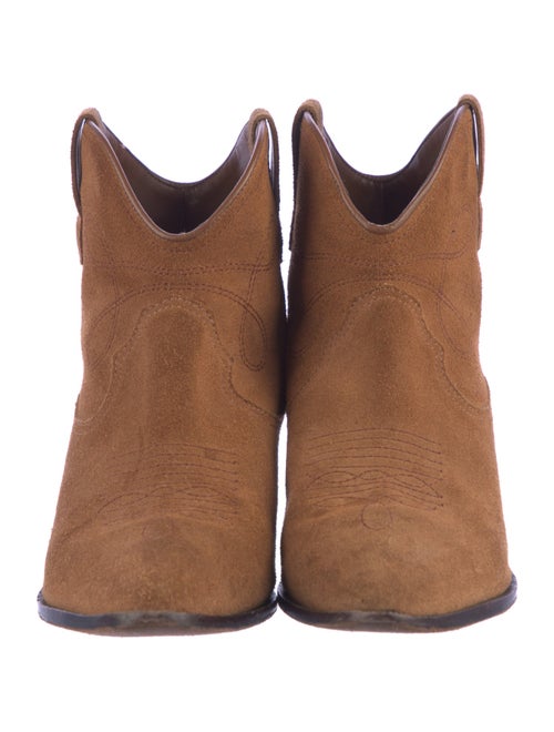Schutz Suede Western Boots