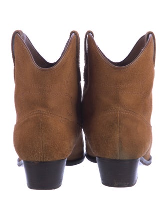 Schutz Suede Western Boots