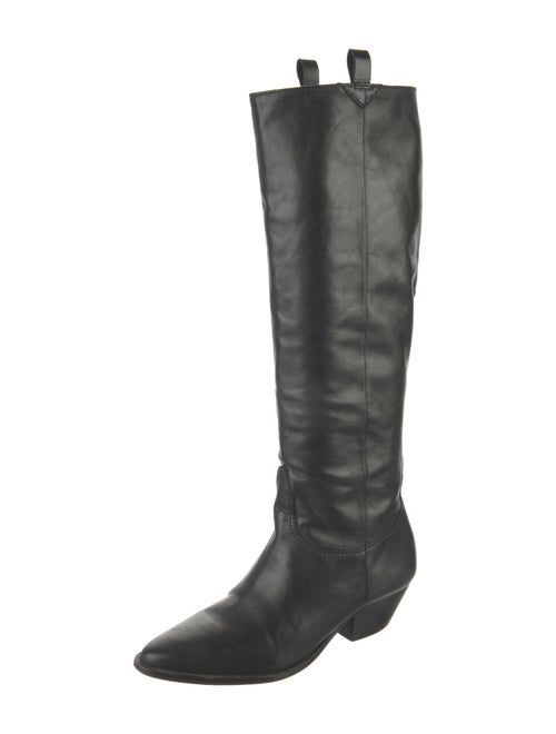 Schutz Leather Riding Boots
