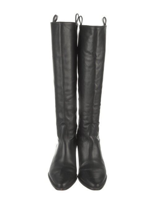 Schutz Leather Riding Boots