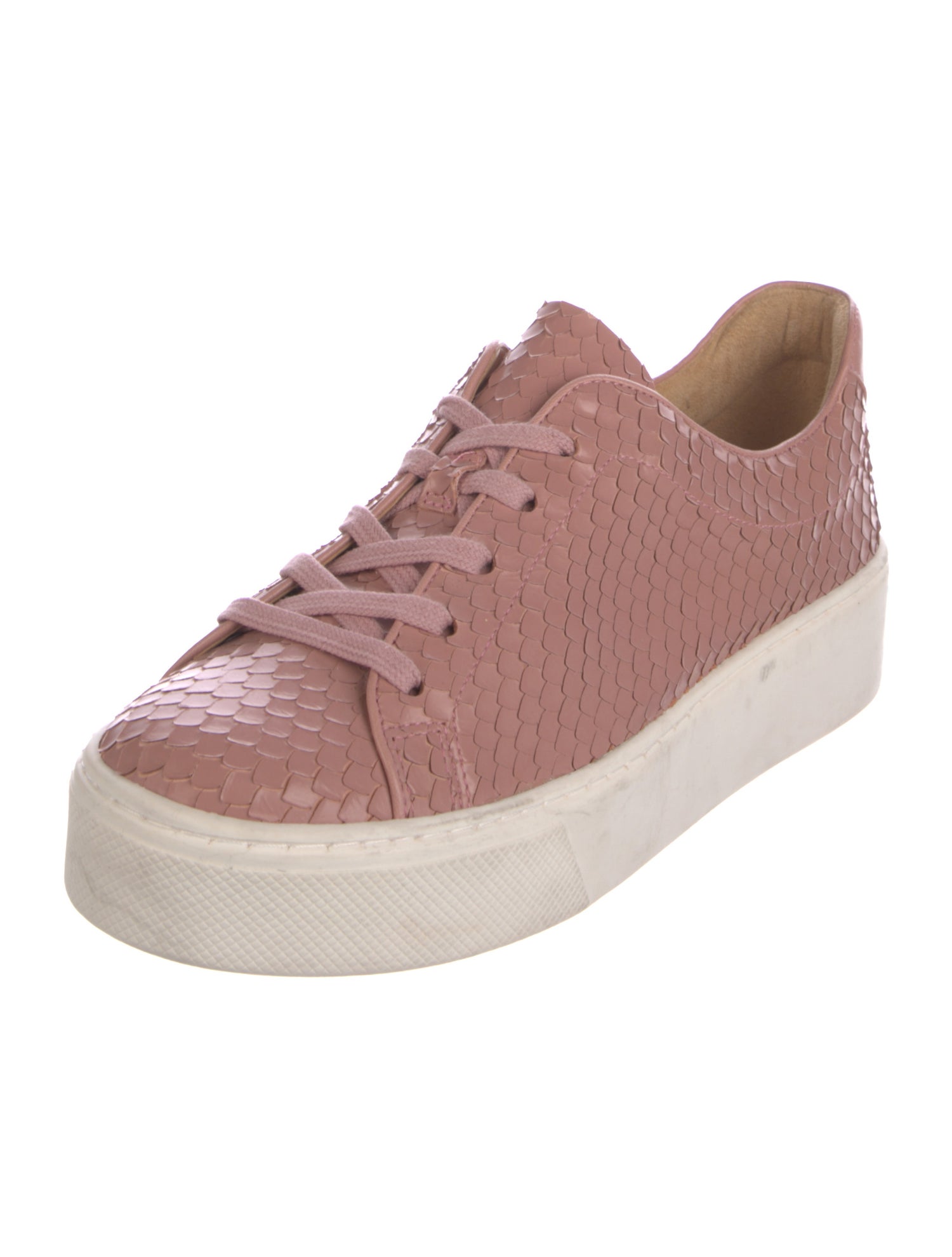 Schutz Leather Sneakers