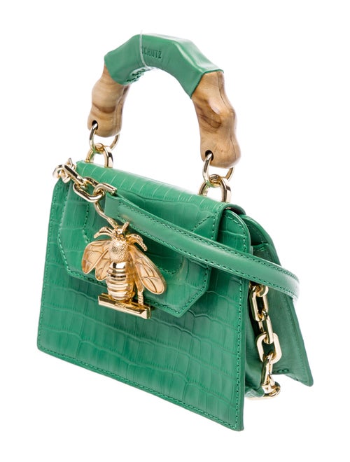 Schutz Leather Top Handle Bag