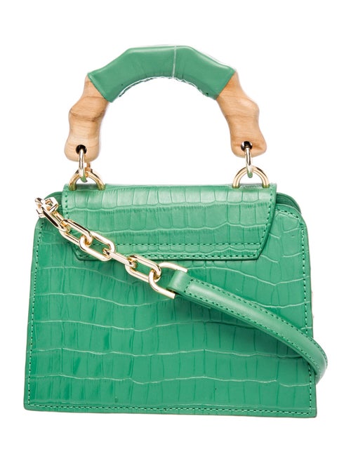 Schutz Leather Top Handle Bag