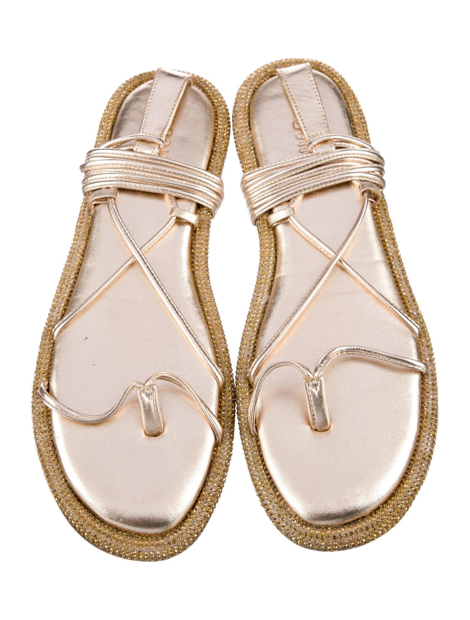 Schutz Leather Sandals