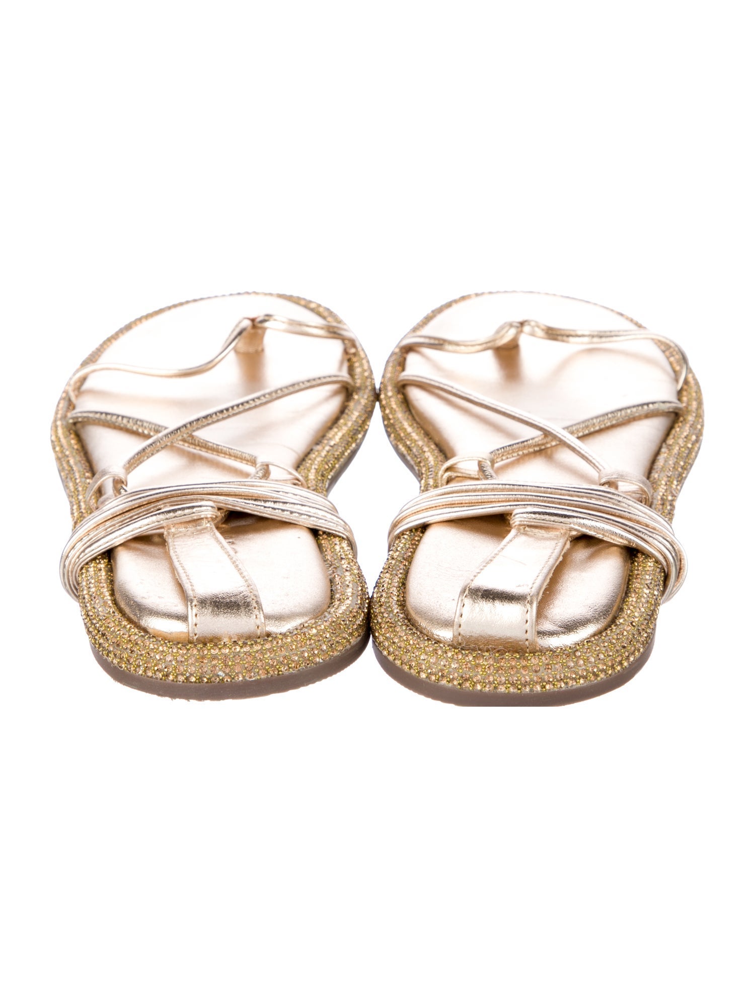 Schutz Leather Sandals