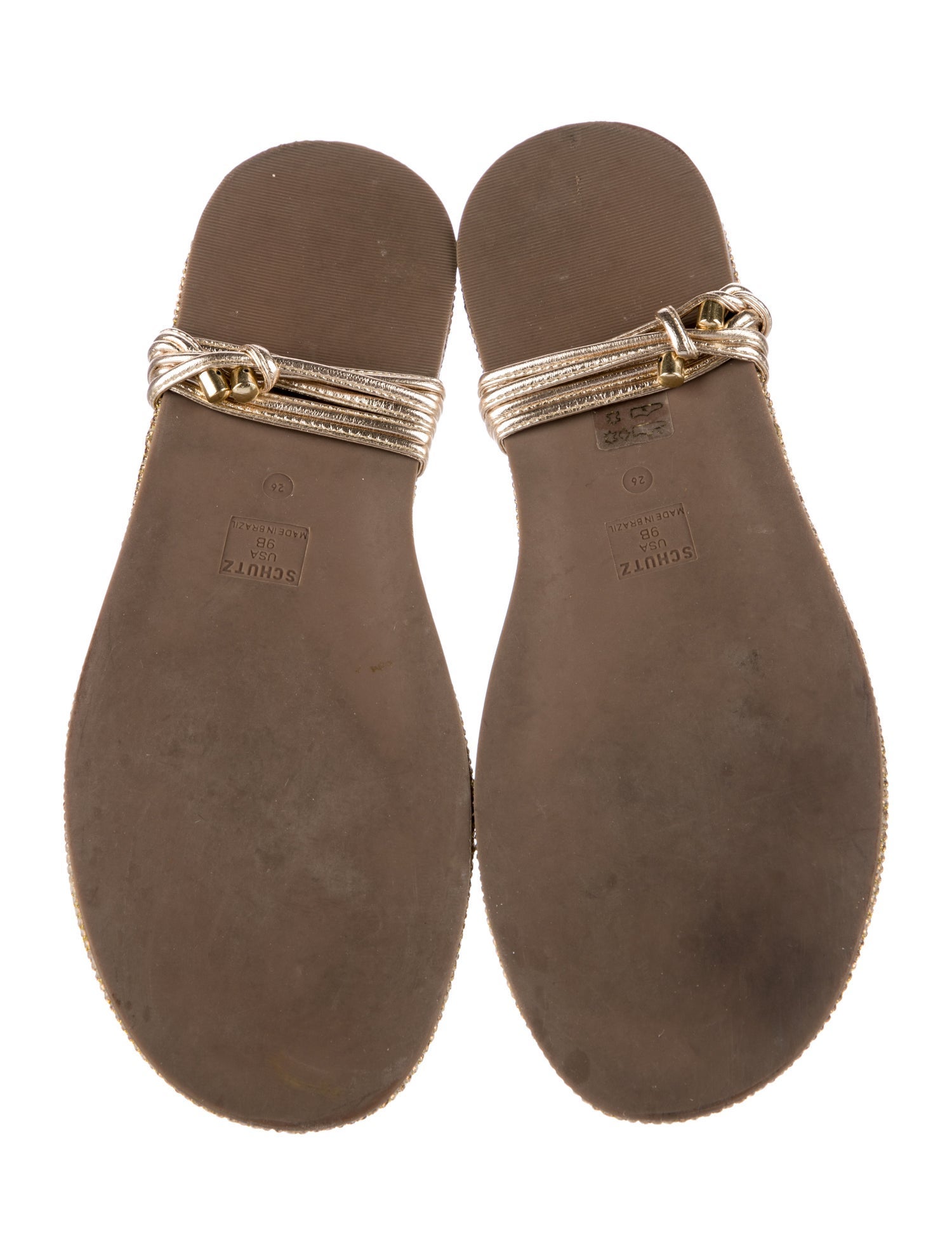 Schutz Leather Sandals