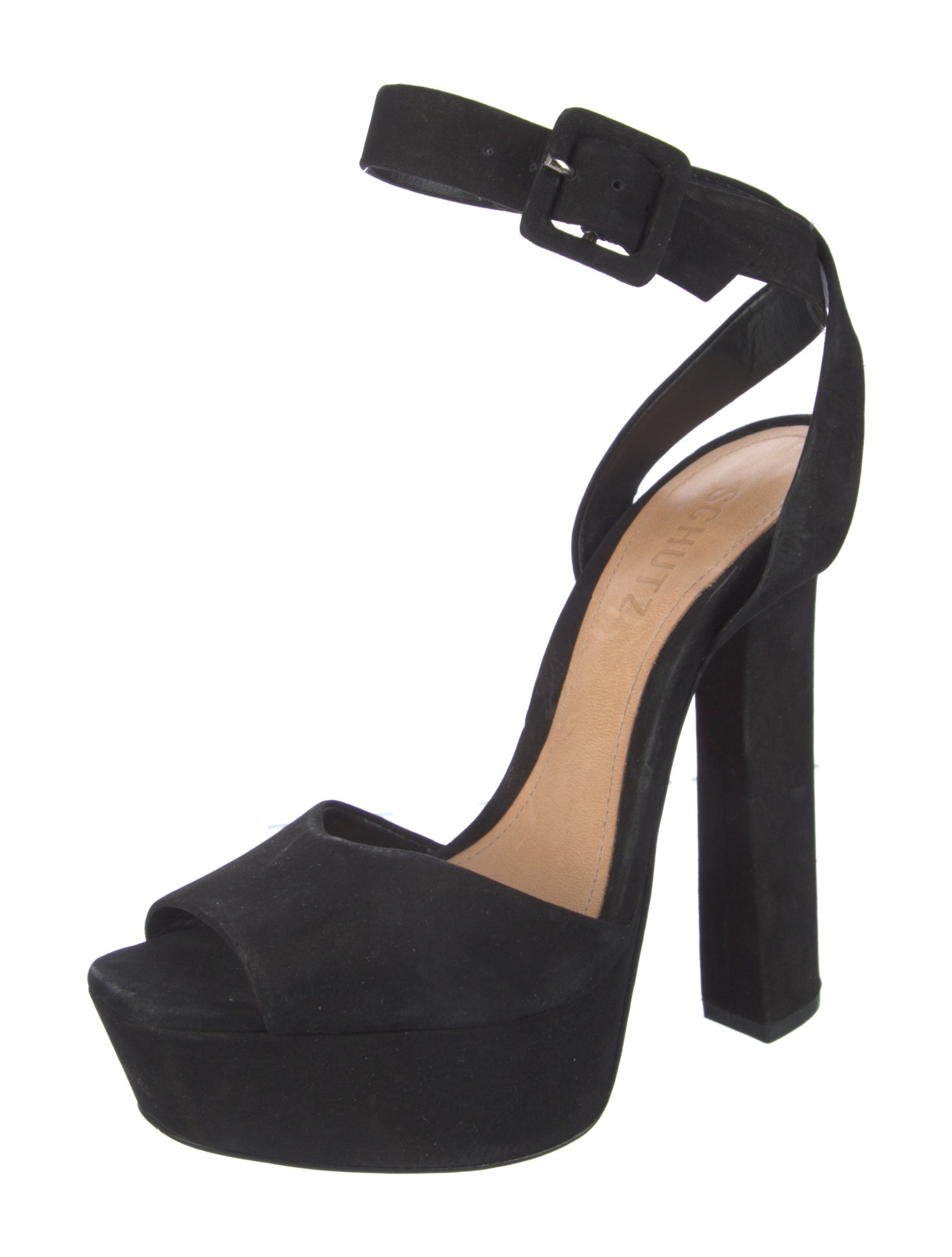 Schutz Suede Slingback Pumps