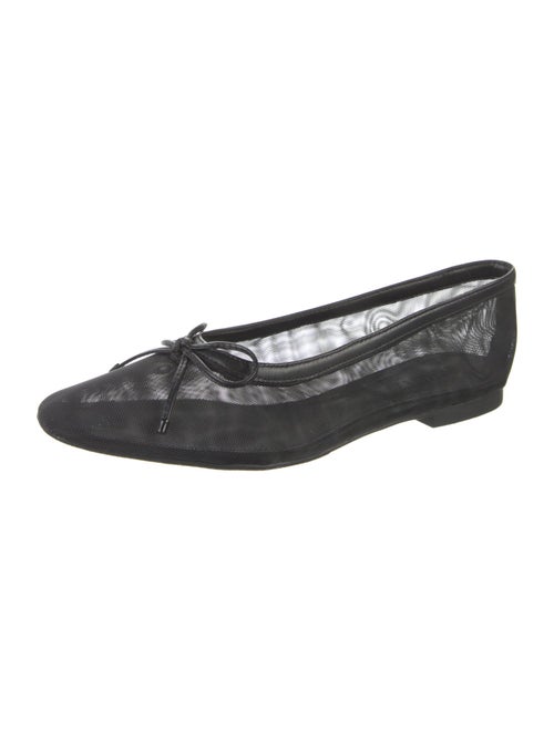 Schutz Mesh Lace Pattern Ballet Flats