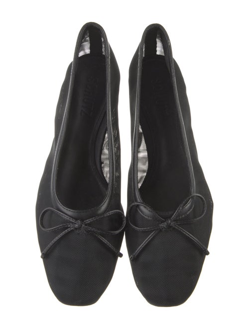Schutz Mesh Lace Pattern Ballet Flats