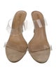 Schutz Leather Slides