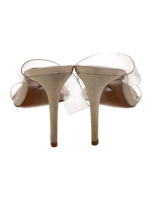 Schutz Leather Slides