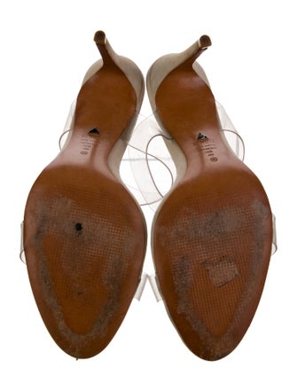 Schutz Leather Slides