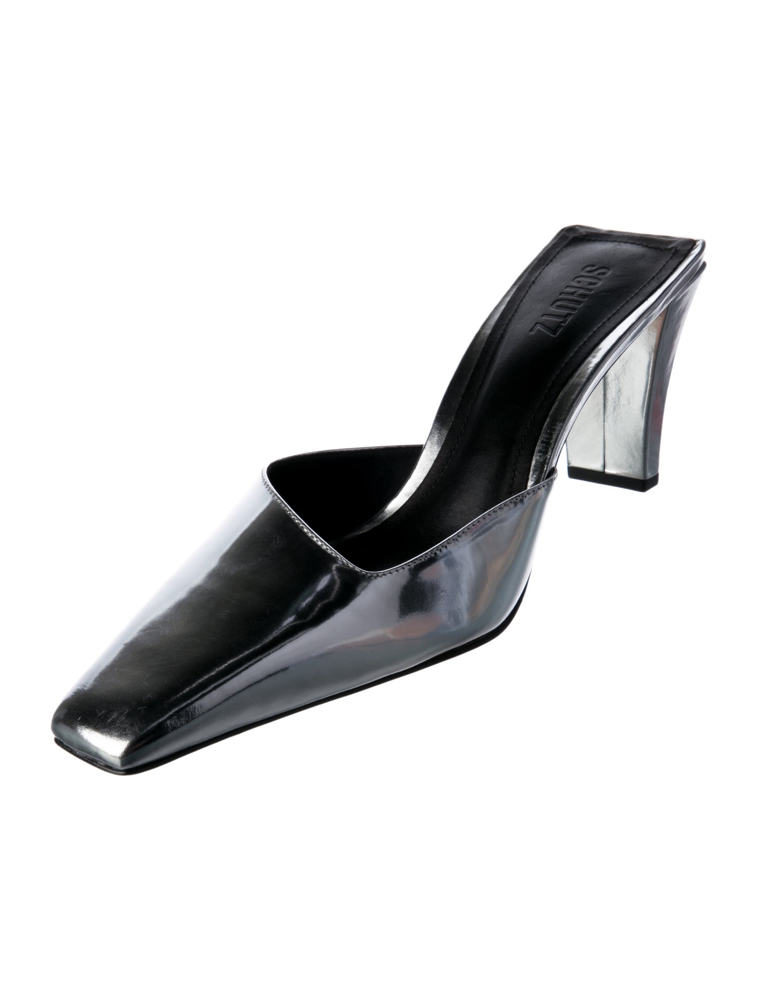 Schutz Leather Mules