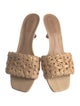 Schutz Raffia Slides