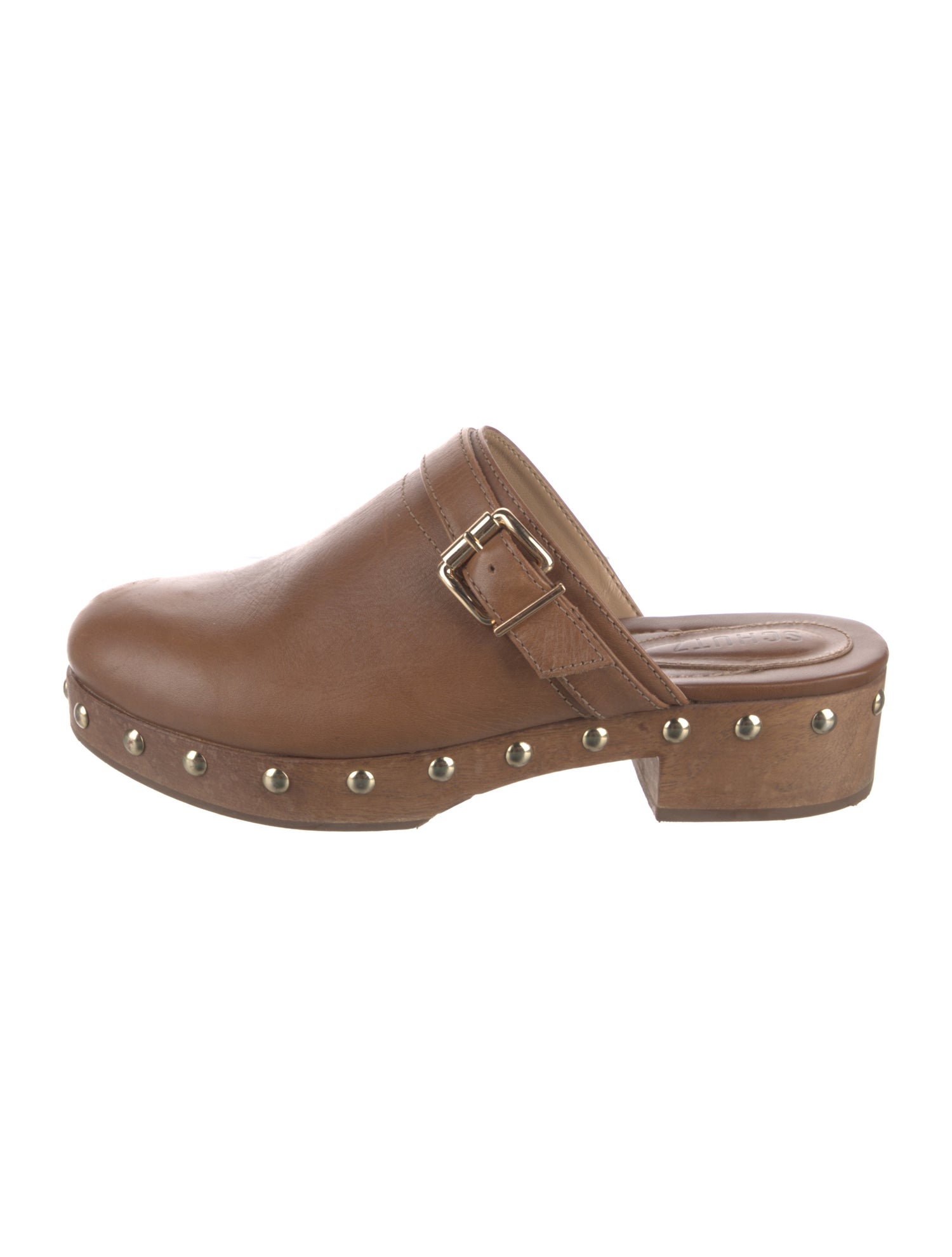 Schutz Leather Mules