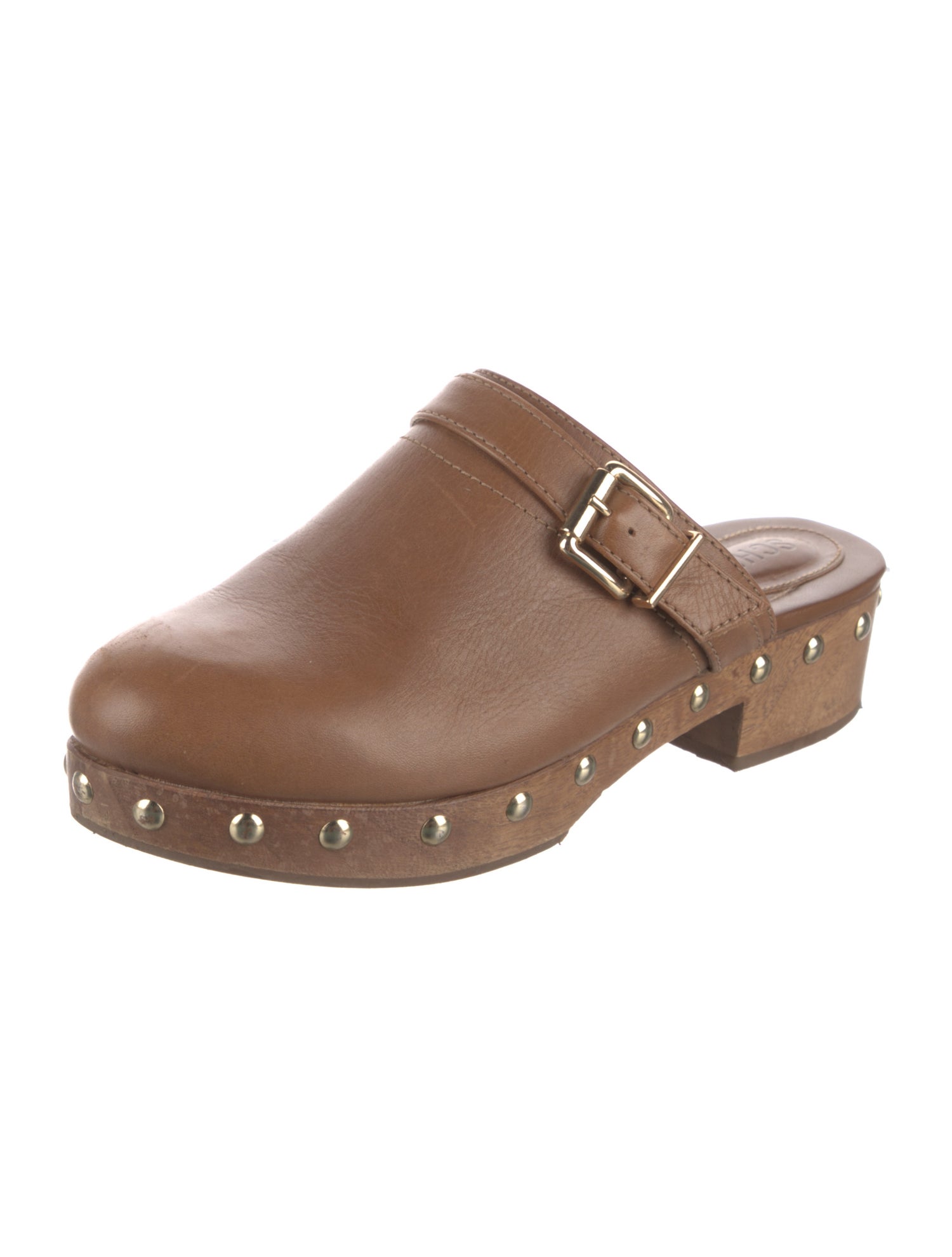 Schutz Leather Mules