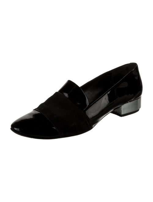 Schutz Patent Leather Loafers