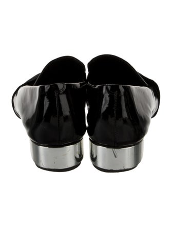 Schutz Patent Leather Loafers