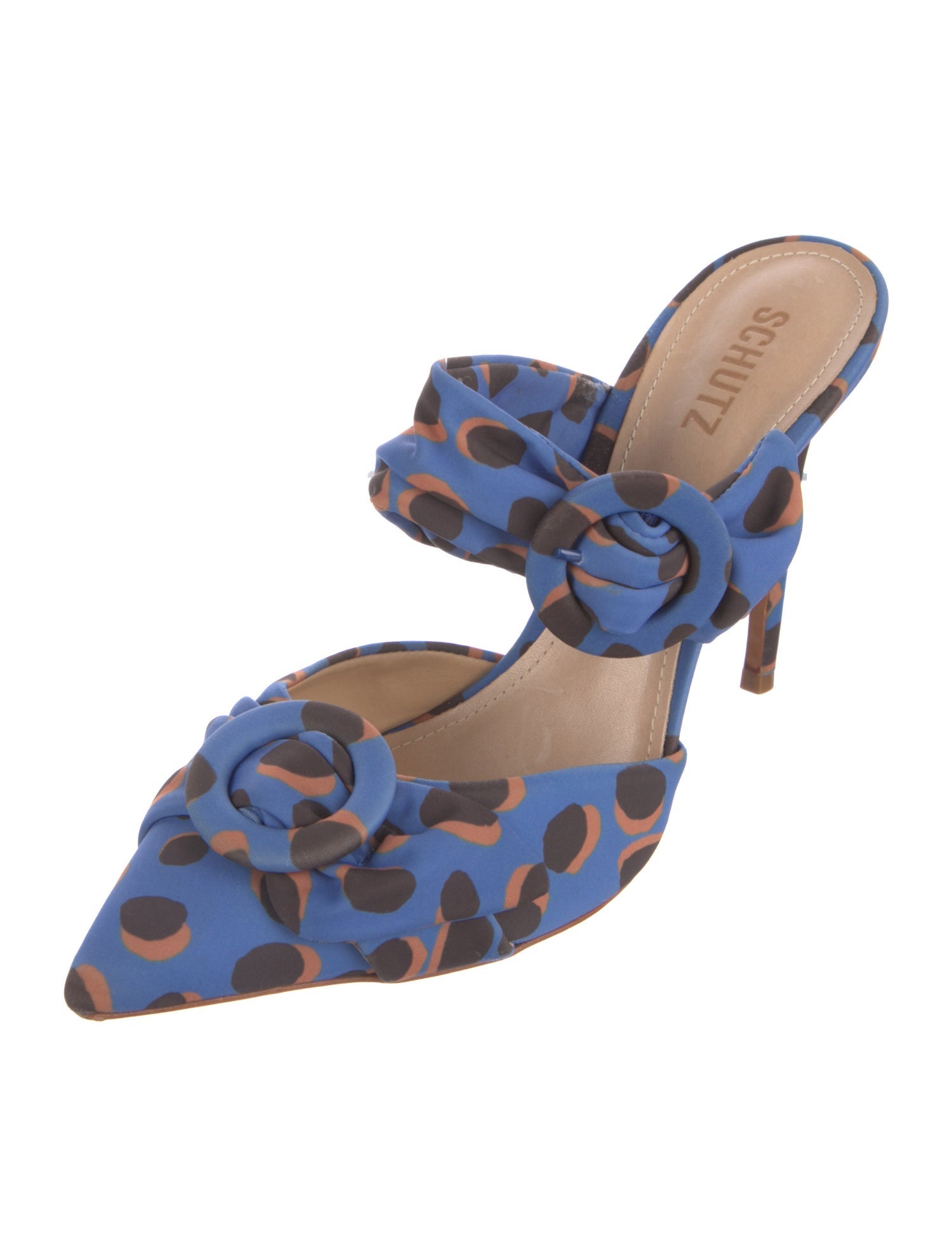 Schutz Printed Mules