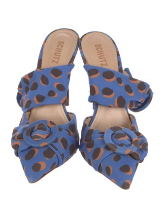 Schutz Printed Mules